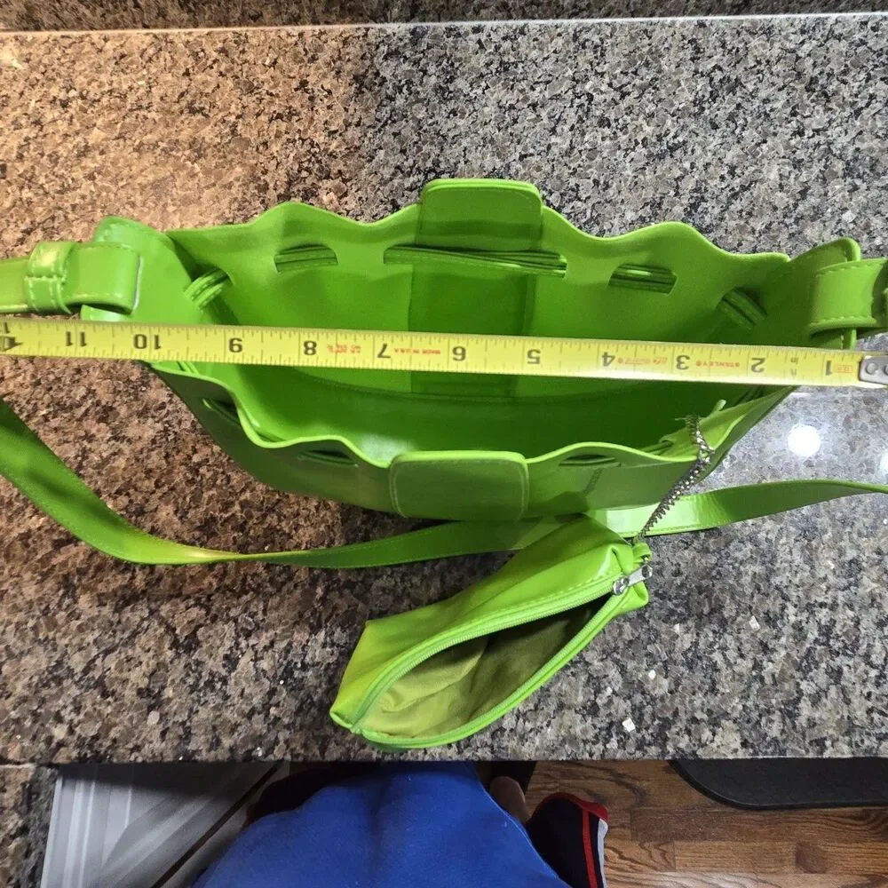 GEIR NESS Laila Bucket Bag, Lime Green Essence Of Norway - Picture 4 of 10